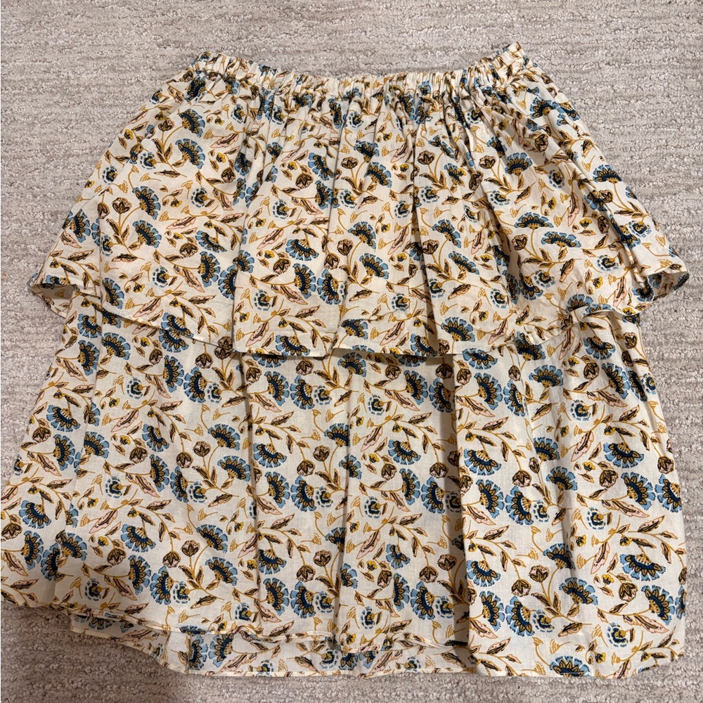 Floral Print girls Skirt size 10